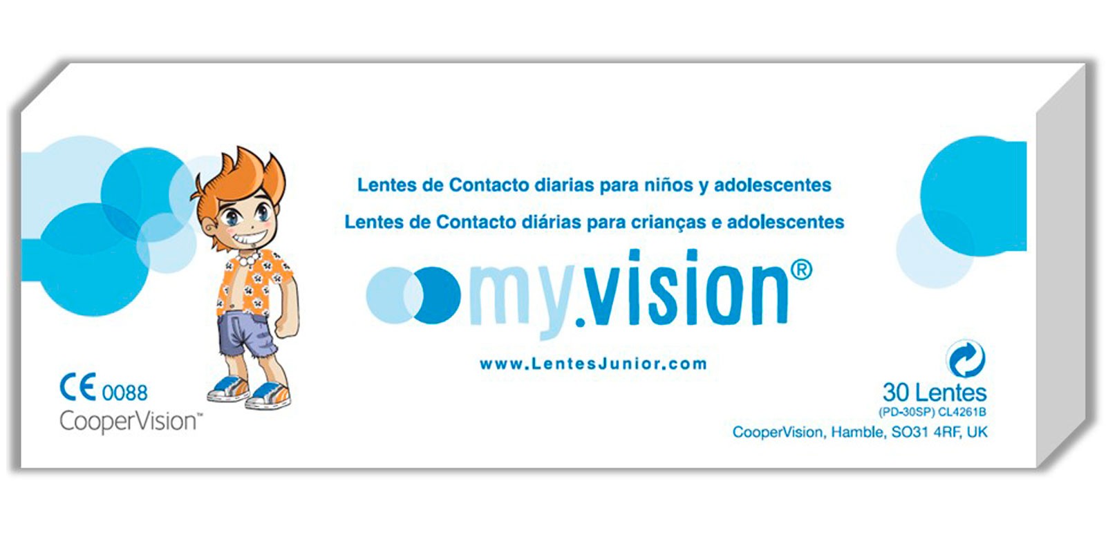 MY VISION CAJA 30 UNIDADES