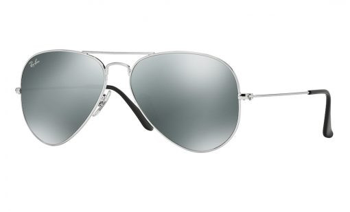  RAY-BAN AVIATOR LARGE 3025 PLATA W3277 ESPEJO PLATA