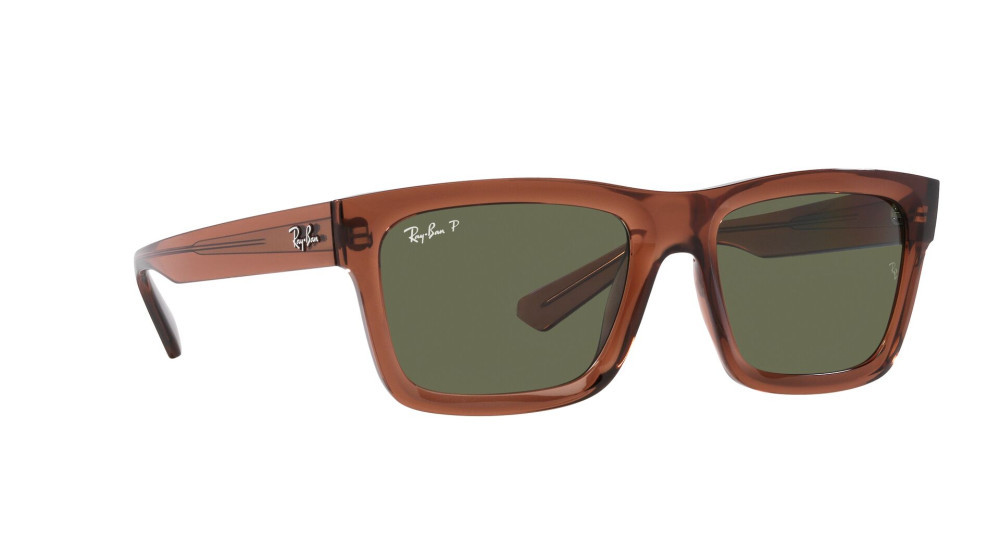 RAY BAN 4396 WARREN BIO BASED MARRON LENTE VERDE POLARIZADA