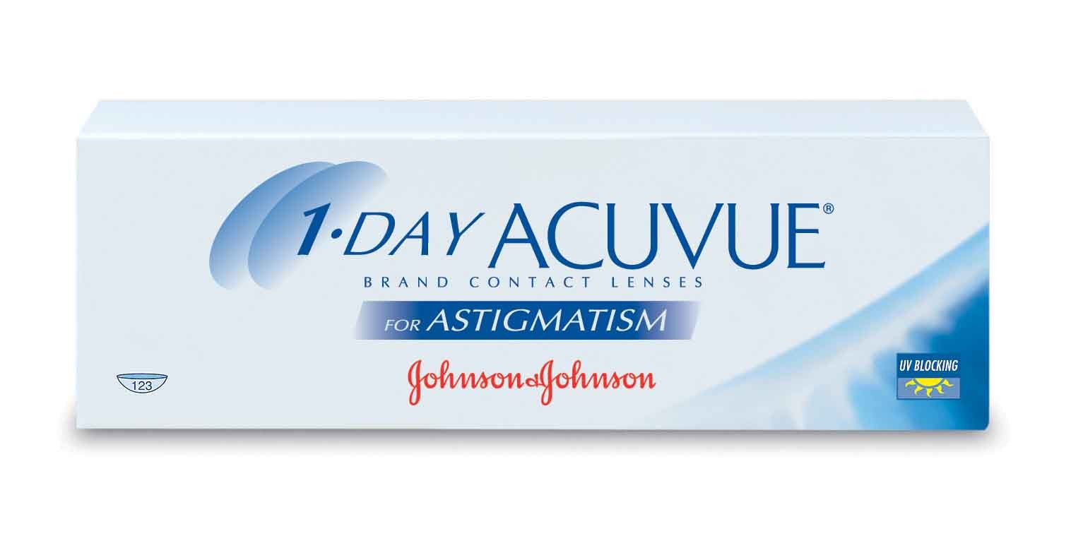 1 DAY ACUVUE MOIST ASTIGMATISMO CAJA 30 LENTILLAS