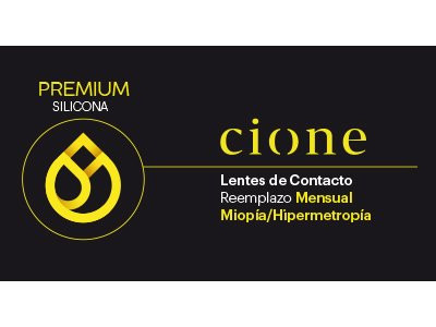 CIONE PREMIUM SILICONA 6 LENTILLAS