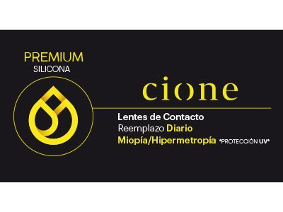 CIONE PREMIUM SILICONA DIARIA 30 LENTILLAS