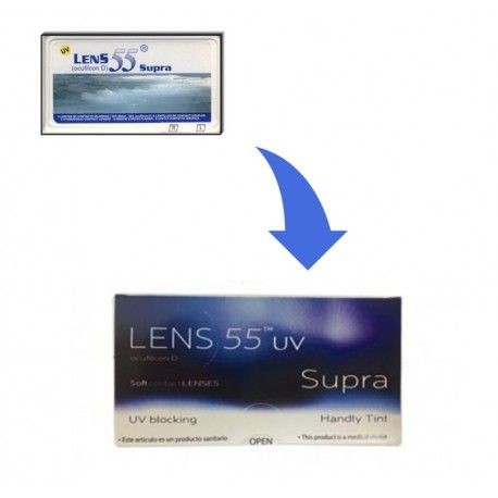 LENS 55 SUPRA CAJA 6 LENTILLAS