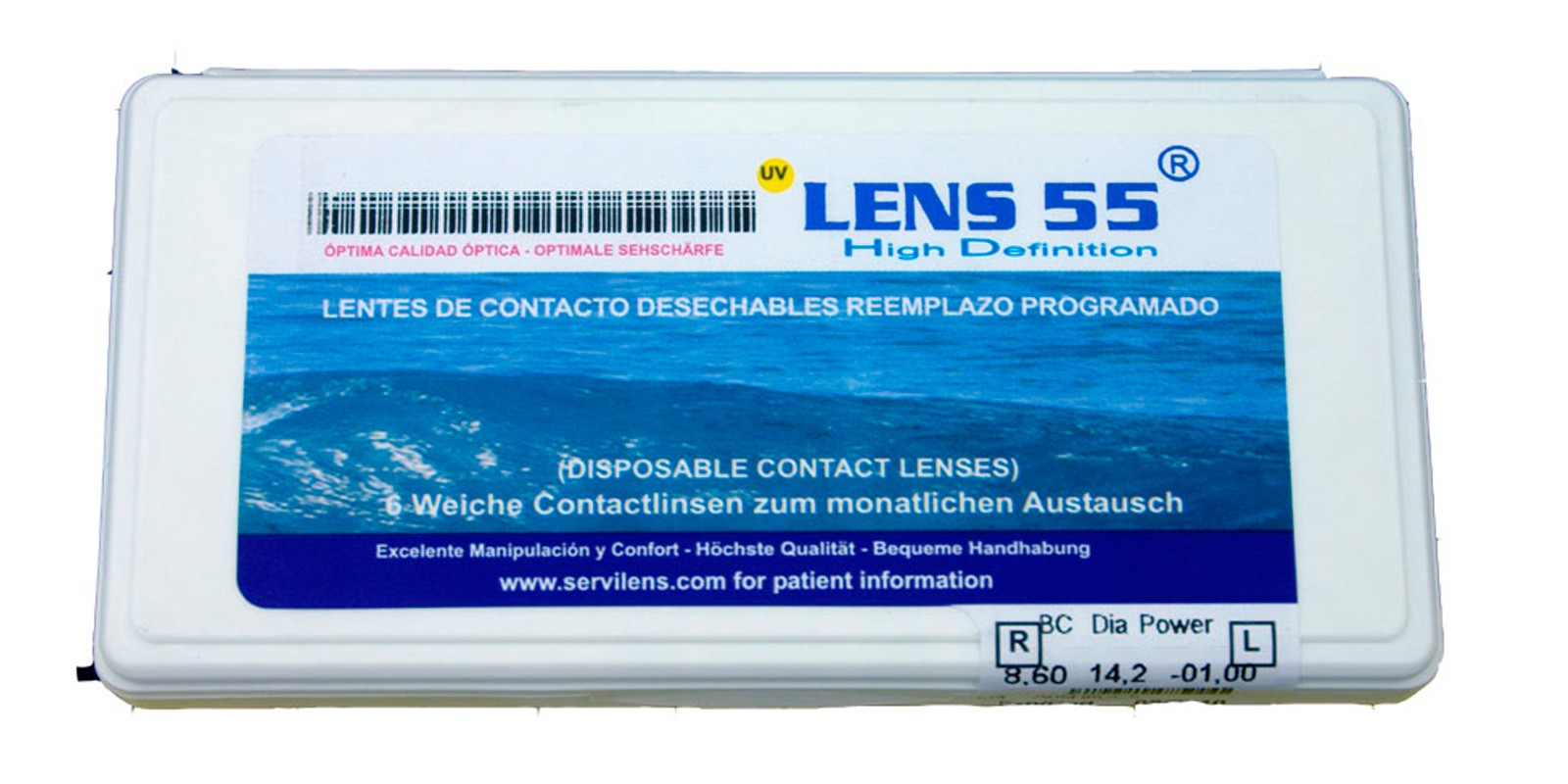 LENS 55 HD CAJA 6 LENTILLAS