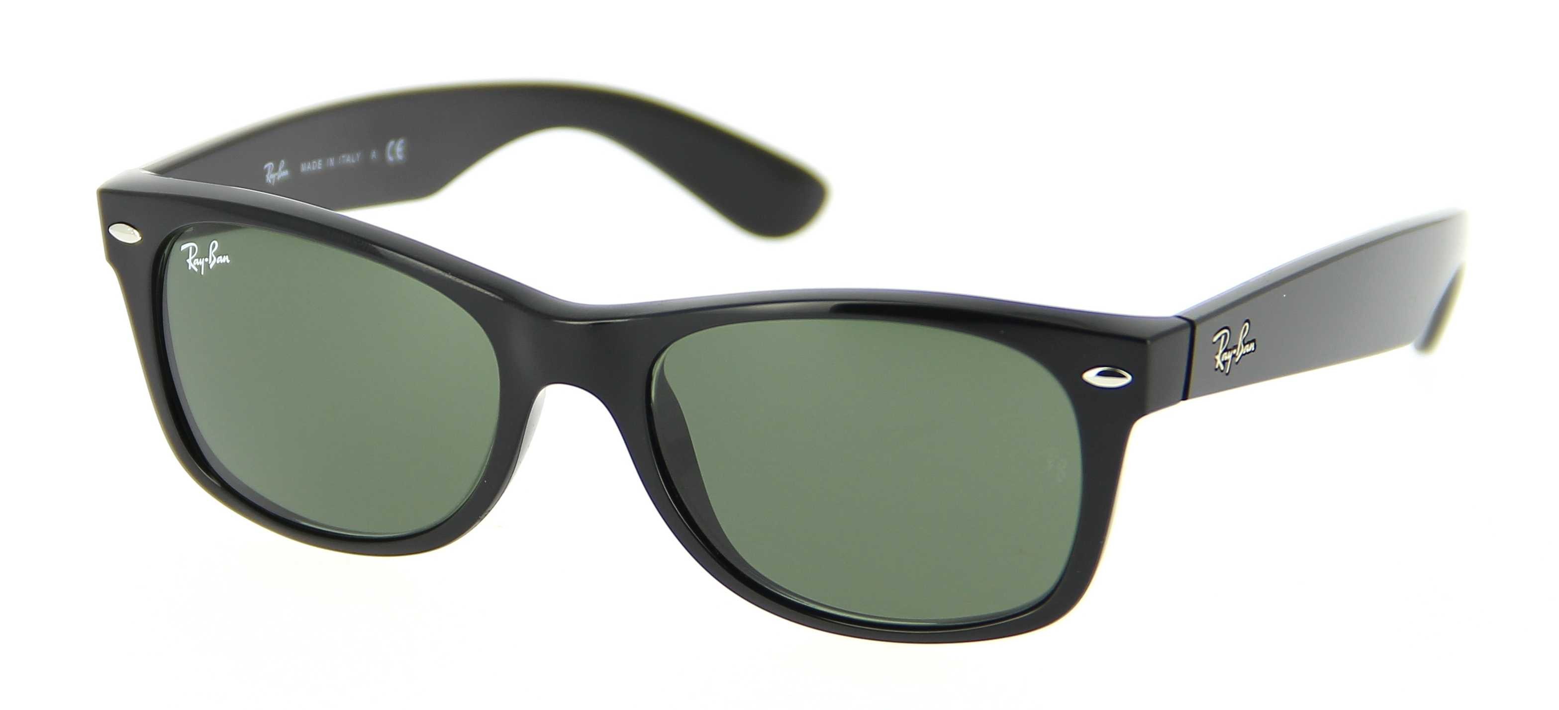 RAY BAN 2132 NEW WAYFARER CLASSIC NEGRO CALIBRE 55 Verde Clásica G-15