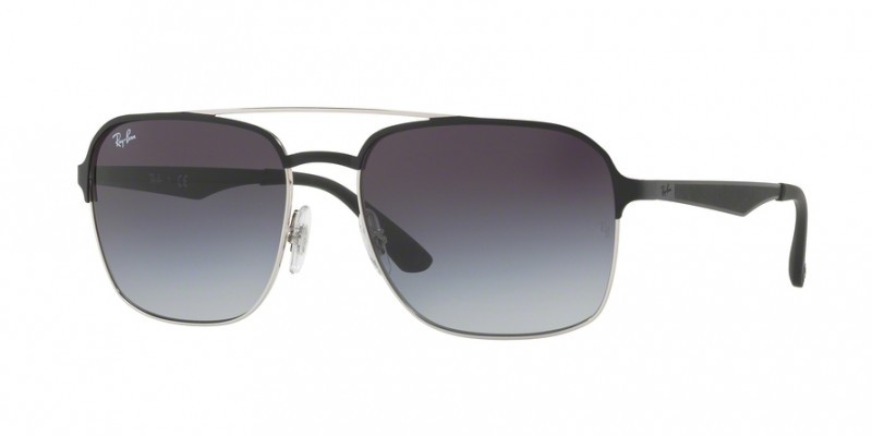 RAY-BAN 3570 NEGRO Gris Degradada