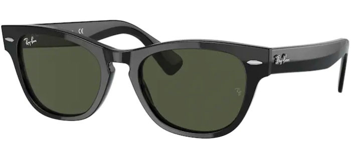 RAY BAN 2201 LARAMIE 901/31 54 NEGRA LENTE VERDE