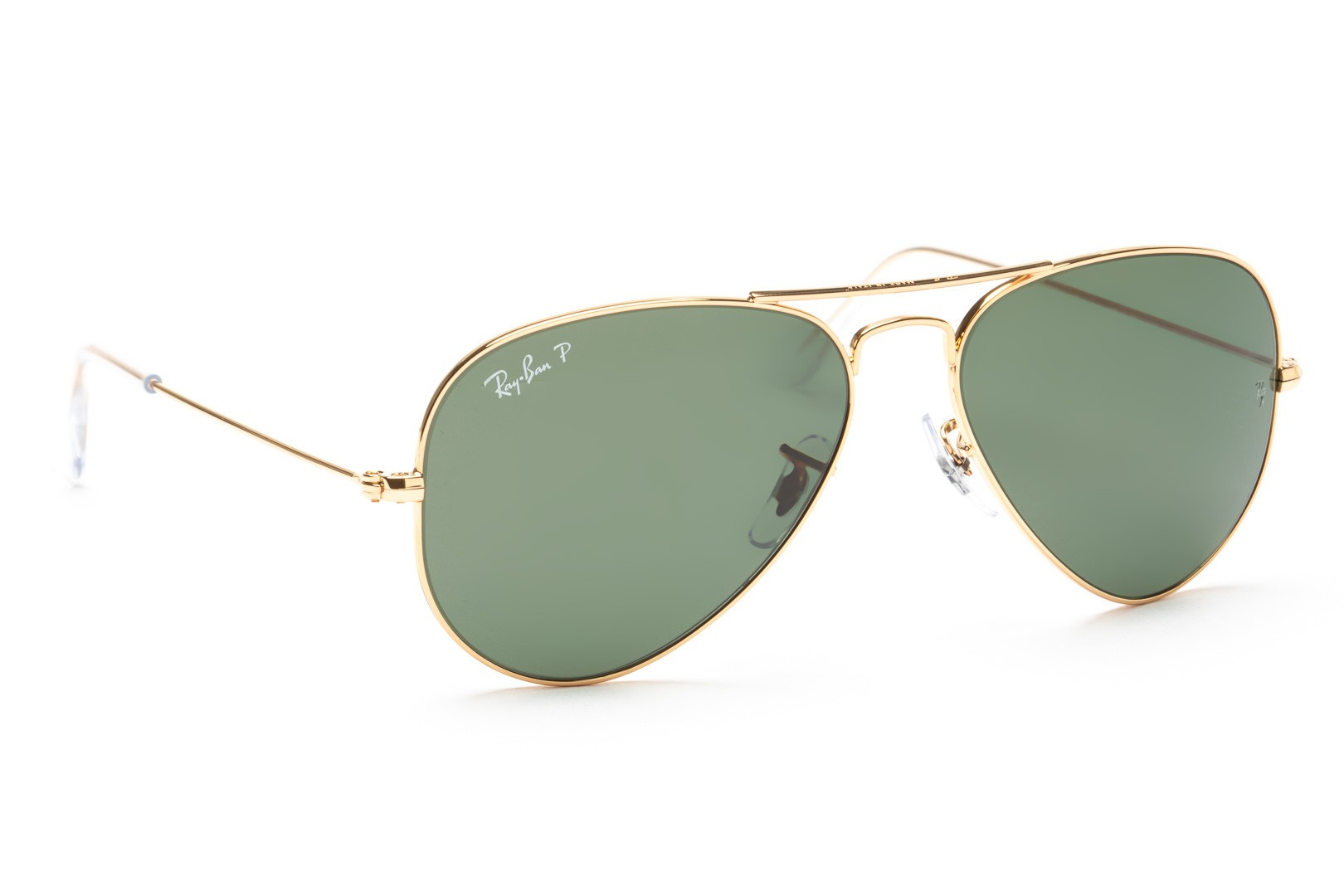  RAY BAN AVIATOR LARGE 3025 001/58 DORADA POLARIZADA VERDE