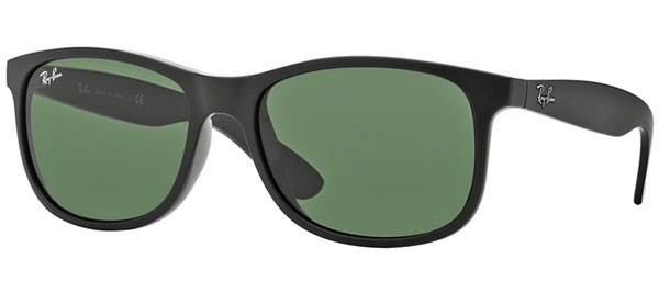 RAY BAN 4202 ANDY 6069/71 NEGRA MATTE LENTES VERDES