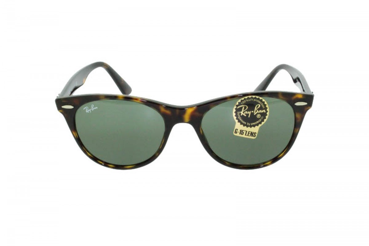 RAY BAN 2185 WAYFARER II CLASSIC HABANA 902/31VERDE CLASICA G-15