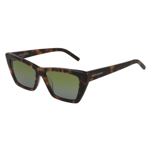 YVES SAINT LAURENT SL276 MICA HABANA 020 LENTES VERDES DOBLE DEGRADADO