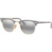 RAY-BAN 3716 CLUBMASTER METAL Gris 9158/AH Degradada espejada