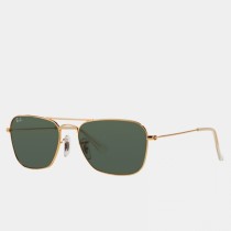 RAY-BAN 3136 CARAVAN Oro Verde Clásica G-15