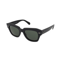 RAY BAN 2186 STATE STREET 901/31 NEGRO LENTE VERDE