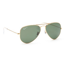  RAY BAN AVIATOR LARGE 3025 001/58 DORADA POLARIZADA VERDE