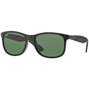 RAY BAN 4202 ANDY 6069/71 NEGRA MATTE LENTES VERDES